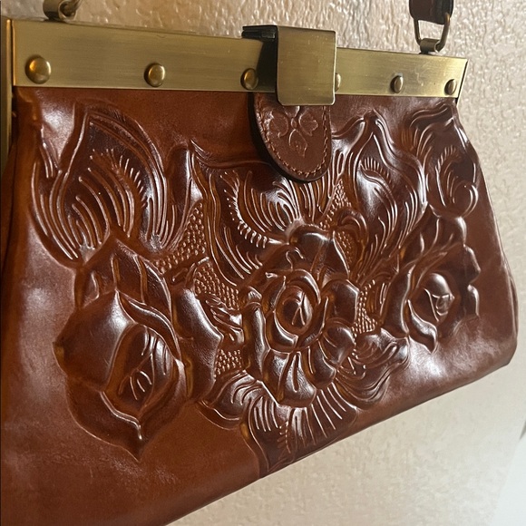Patricia Nash Ferrara Leather Satchel - Picture 5 of 14